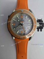Replica Swiss Omega Seamaster GMT Watch Orange Rubber